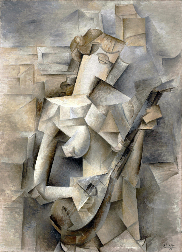 Girl with a Mandolin — Pablo Picasso, 1910